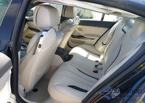 2018 BMW 650I Gran Coupe из США, поврежденный, VIN WBA6D4C53JD985981